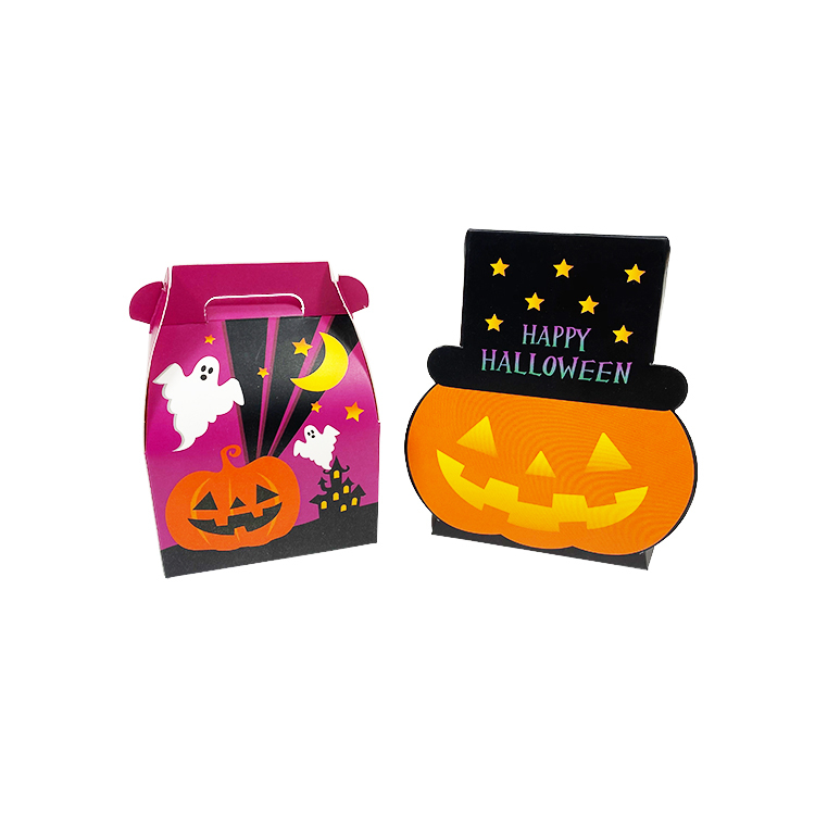 de noël De An Chinois Rotatif Cils Cosmétique Fleur Forme Personnalisée Halloween Citrouille Carnaval Jeu Bonbons Cadeau Boîte
