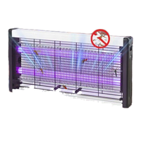 Émission violette commerciale LED choc électrique moustique tueur lampe Bug Zapper pour ménage et hôtels en gros