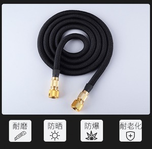 Mangueras de Agua Telescópicas de Alta Presión de 10 Metros para Uso en Exteriores, Mangueras de Agua Clásicas de Triple Elasticidad - Product Image 6