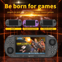 Consola de Juegos Portátil SF3000 de 4.5 Pulgadas con Pantalla IPS HD, 3000 Juegos Arcade Retro Integrados, 3000 mAh, Wi-Fi, 64 GB