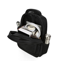 Sac à dos pour ordinateur portable en polyester imperméable, pour le bureau, l'ordinateur, le sport, l'extérieur, grande capacité