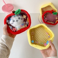 Sac à dos transparent en PVC personnalisable pour bébé, motif étoile de pomme de dessin animé 3D, écologique, pour les filles, les voyages et les étudiants