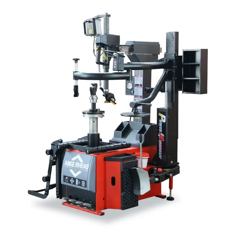 High Quality Tilt Back Fully Automatic and Pneumatic with Three Positions Pressing Helper Tire Changer