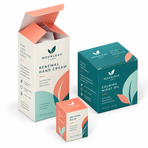 Caja de cartón plegable impresa a todo color de alta calidad OEM ODM con laminación mate para caja de regalo de té y café. - Product Image 1