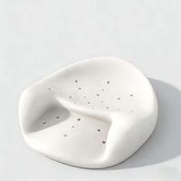 FLOWA Ergonomisches Meditationskissen für Achtsamkeitspraxis, Memory-Schaum, Komfortable Unterstützung, Pilates Yoga Weiches Rückenlehnenkissen