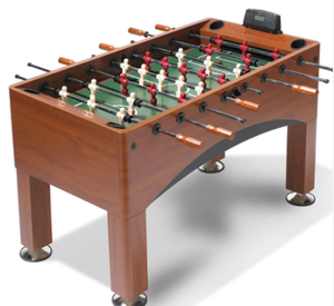 Table de jeu de football à pointage électronique de 5 pieds et 8 pôles Machine de football de table pour adultes Table de football pour enfants - Product Image 2