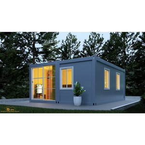 2020 <span class=keywords><strong>se</strong></span> casa china de marco de acero prefabricado villa contenedor diseño arquitectónico de UPS de la vivienda - Product Image 4