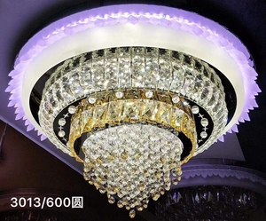 Hiện đại pha lê Đèn trần với MP3 và điều khiển từ xa đèn nhà máy giá rẻ Giá tốt nhất Bán thiết kế mới chiếu sáng trang trí - Product Image 1