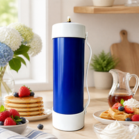 Bouteille en acier vide personnalisable pour cartouche de crème, avec options de logo et de couleur