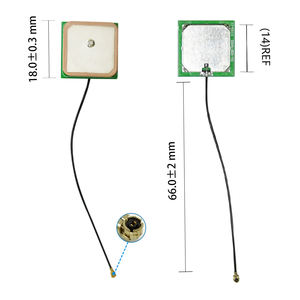 Активная встраиваемая <span class=keywords><strong>GPS</strong></span>-антенна (патч-тип), керамическая, L1 1575.42 МГц, с кабелем RG1.13 - Product Image 4