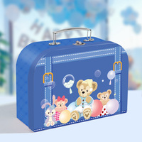 Valise en plastique pour enfants à peindre soi-même, boîte cadeau, petit jouet éducatif, emballage cadeau