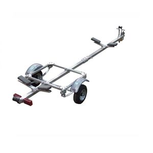Remolque de motor de barco Remolque pequeño para barcos inflables Remolque galvanizado - Product Image 2