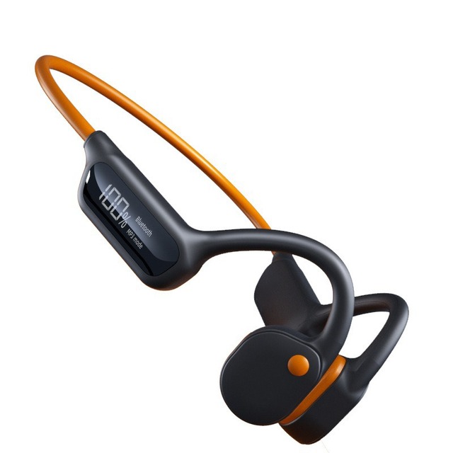 Premium Over-Ear Design IPX5 Waterproof and Non-In-Ear Comfort Bone Conduction Bt Headphones for Sports Running Fitness