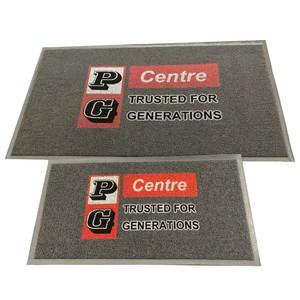 Tapis personnalisé en PVC épais avec logo antidérapant Tapis de porte d'<span class=keywords><strong>entrée</strong></span> extérieur Spaghetti Welcome Design Hotel Lavable Foam Printing - Product Image 5