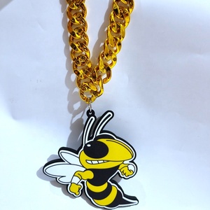 Personalizado equipos deportivos Logo fútbol béisbol Superfan Fanfave Cadena de gran tamaño 3D <span class=keywords><strong>EVA</strong></span> espuma Fan cadena collar - Product Image 5