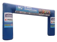 Arche de course gonflable BT avec impression de LOGO, porte gonflable de qualité supérieure scellée/ligne d'arrivée/ligne de départ dans les gonflables publicitaires