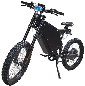 จักรยานไฟฟ้า3000W 26ah W 5000W 8000W ออกแบบยอดนิยม72V 12000W Ebike จักรยานไฟฟ้า