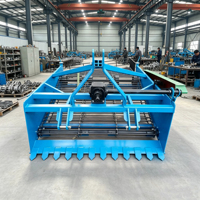 Machine de récolte de pommes de terre, de patates douces et de carottes montée sur tracteur agricole, haute productivité, automatique, à moteur