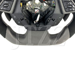 Pour <span class=keywords><strong>Chevrolet</strong></span> <span class=keywords><strong>Camaro</strong></span> 1LT LT1 1SS ZL1 Alcantara cuir suédé mat volant en fibre de carbone 2020 2021 <span class=keywords><strong>2022</strong></span> 2023 2024 - Product Image 5