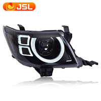 Feux de voiture pour Toyota Hilux VIGO, phares LED 2011-2014, feux de jour Hilux, clignotants, feux de route, ensemble de lentilles Angel Eye