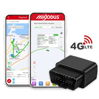 Micodus MV33G Obd Obd2 Rastreador de Vehículos Plug and Play 4G GPS con Rastreo en Tiempo Real y Software Gratuito de por Vida