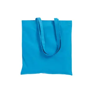 Sac de courses en coton coloré 135g, merchandising durable - Product Image 4