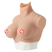 Formes crosscommode en silicone pour femmes et femmes, bonnet en D artificiel souple, faux seins d'homme à femme