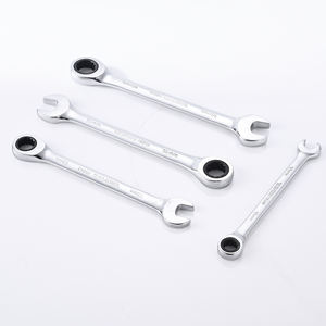 Kunci Pas Ratchet Dua Sisi Baja Krom Vanadium Berkualitas Tinggi dengan Lapisan Nikel Mutiara untuk Perbaikan Mobil - Product Image 2