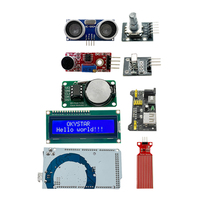Kit de Aprendizaje de Electrónica OKY1019-2 con Tutorial de Codificación en Placa para Principiantes e Ingenieros