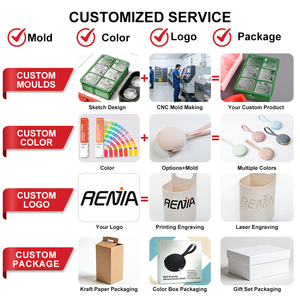 قالب صينية مكعبات ثلج سيليكون بشعار مخصص لكوتيلات الويسكي والآيس كريم والأيس كريم أداة - Product Image 2