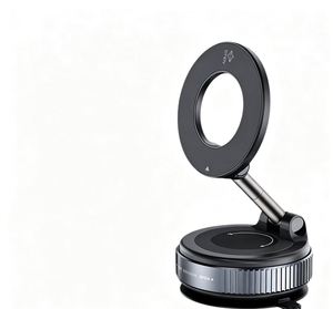 Support de téléphone magnétique en alliage de zinc à adsorption par aspiration rotatif à 360° X323-1Custom pour salle de sport, voiture, mur, verre - Product Image 4