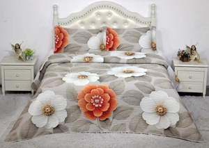 Set Copripiumino Reversibile King Vintage Eco-Friendly in Cotone con Federe, Leggero per Tutte le Stagioni, Decorazione Casa (Beach Bliss Grey) - Product Image 4