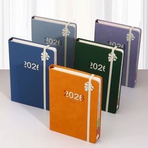 2026 English Version A5 Schedule One <b>Page</b> Plan <b>Per</b> <b>Day</b> Notepad Office <b>Diary</b> Efficiency Plan - Product Image 1