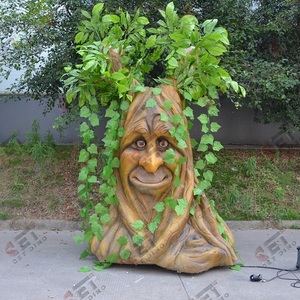 Arbre animatronique parlant grandeur nature personnalisé CET-AP-8 pour décoration de fêtes, centres commerciaux et parcs d'aventure - Product Image 4