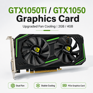 Tarjeta Gráfica GeForce <span class=keywords><strong>GTX</strong></span> 1050Ti de 4GB GDDR5 con Doble Ventilador para PC de Escritorio y Juegos, Compatible con <span class=keywords><strong>GTX</strong></span> 960 <span class=keywords><strong>970</strong></span> 750Ti - Product Image 2