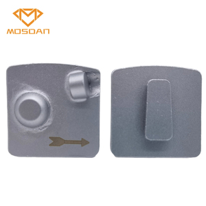 Redi <strong>Lock</strong> 1 Full PCD Wear 1 Segment Diamond Grinding Shoe Wing for Epoxy Coating Removal
