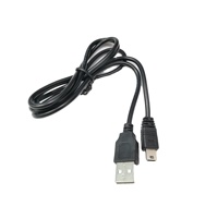 Câble de chargeur USB mini WEIAI 1m pour manette PS3, câble de chargeur PSP mini 5P