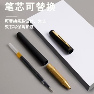 Stylo neutre à pointe bille géante de 1,0 mm, noir, en plastique, pour bureau et affaires, pointe en acier inoxydable, haute capacité, pour étudiants - Product Image 4