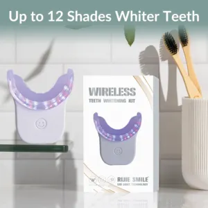 New Arrival Private Logo 32 Wireless Blue Red Light Teeth Whitening Led Kits With Led Light