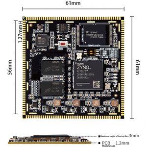 บอร์ด FPGA ZYNQ Core รุ่น ZYNQ7000 7010 7020 XC7Z010 XC7Z020 บอร์ดพัฒนา PCI ระบบอุตสาหกรรมแบบโมดูล - Product Image 5