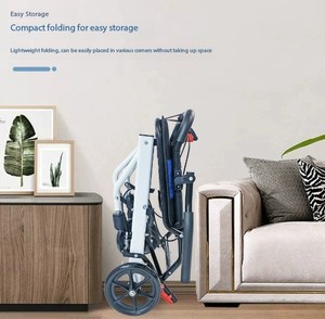 เก้าอี้ยกของผู้ป่วยและรถเข็นขนย้ายเครื่องยกล้ออัตโนมัติกันน้ำ - Product Image 5