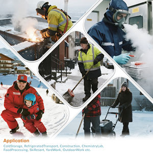 Semelles de travail hivernales résistantes au froid avec tissu antibactérien et isolation <span class=keywords><strong>3M</strong></span> - Product Image 5