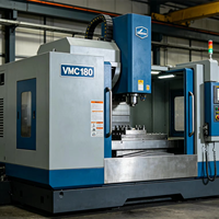 Centre d'usinage vertical VMC1580 haute précision et efficacité, machine de fraisage CNC 3 axes, simple, automatique, FANUC BT40, robuste