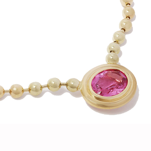 Collar de Cadena con Cuentas de Bisutería Vintage para Mujer, Collar con Diamantes de Bisel Coloridos - Product Image 5