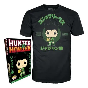T-shirt Gon Freecss Hunter X Hunter by Funko Slim Fit 100% misure in cotone disponibili traspirante e compresso - Product Image 3