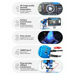 <span class=keywords><strong>RELIFE</strong></span> MC2 4K HD工業用顕微鏡とカメラセット携帯電話用センサー修理ツール - Product Image 6