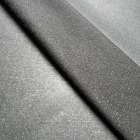 Entoilage en polyester de haute qualité, entoilage sergé pour découpe au jet d'eau, entoilage tissé thermocollant pour vêtements