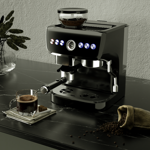 Machine à <span class=keywords><strong>café</strong></span> électrique professionnelle <span class=keywords><strong>2022</strong></span>, puissante et ajustable, en acier inoxydable 15 bars, avec <span class=keywords><strong>broyeur</strong></span> - Product Image 5