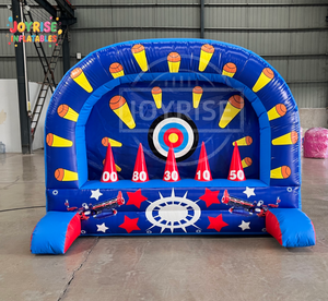 Jeu de tir gonflable d'extérieur portable pour les carnavals, les camps et les journées de loisirs en famille - Product Image 1