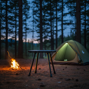 Lightweight Folding <strong>Table</strong> Outdoor Camping Tactical Modern Aluminum Ultralight Stool and Compact Portable Folding <strong>Table</strong> - Product Image 6